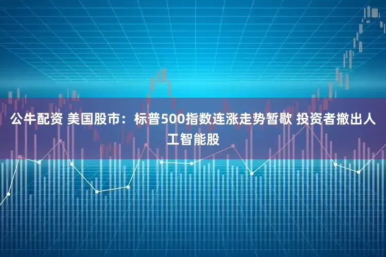 公牛配資 美國股市：標(biāo)普500指數(shù)連漲走勢暫歇 投資者撤出人工智能股